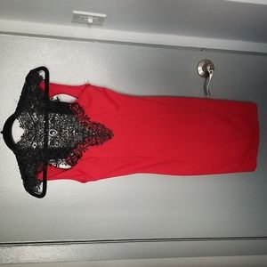 Red dress